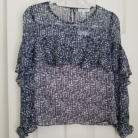 Lucy Paris ruffled Blouse - Picture 1 of 4